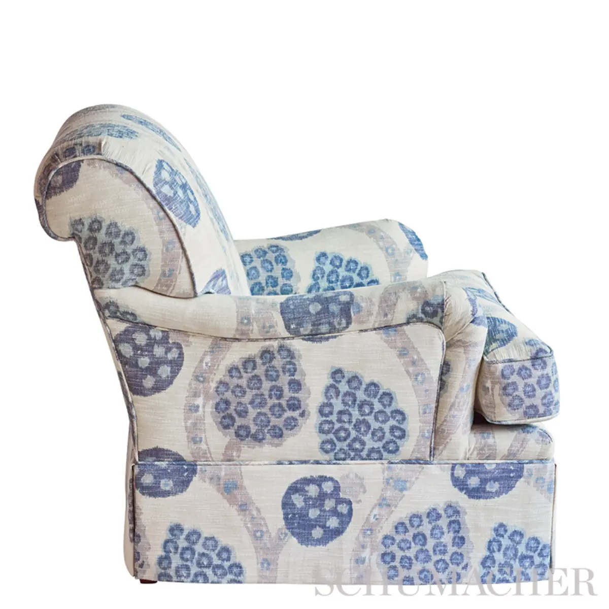 ANNABEL WARP PRINT_ BLUE