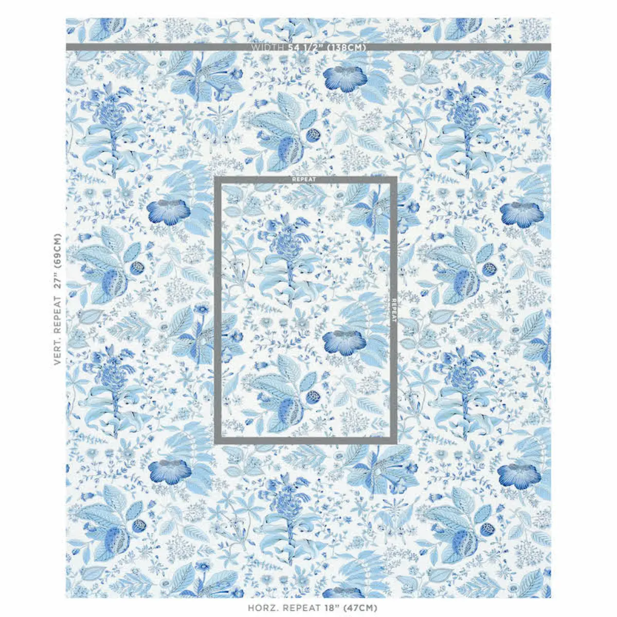 POMEGRANATE BOTANICAL_ BLUE