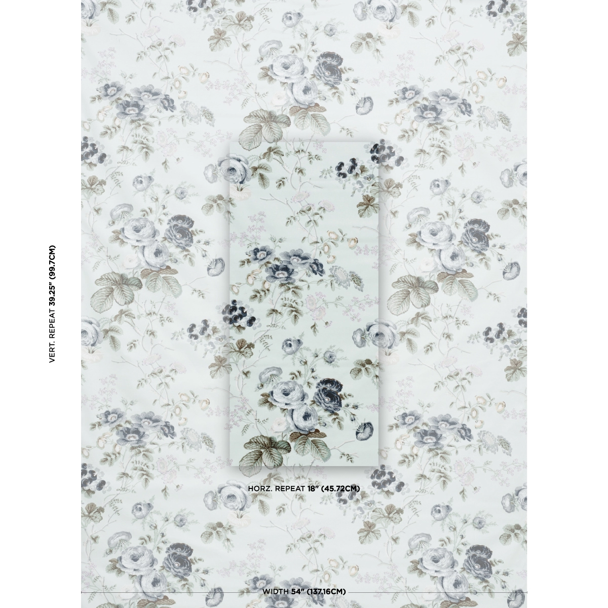 SALISBURY CHINTZ_ CELADON