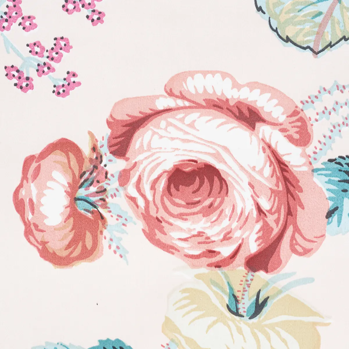 SALISBURY CHINTZ_ ROSE
