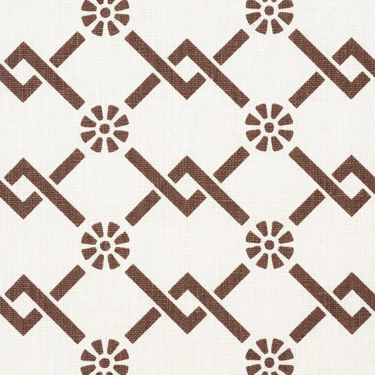 FRETWORK FLOWER_ CHESTNUT