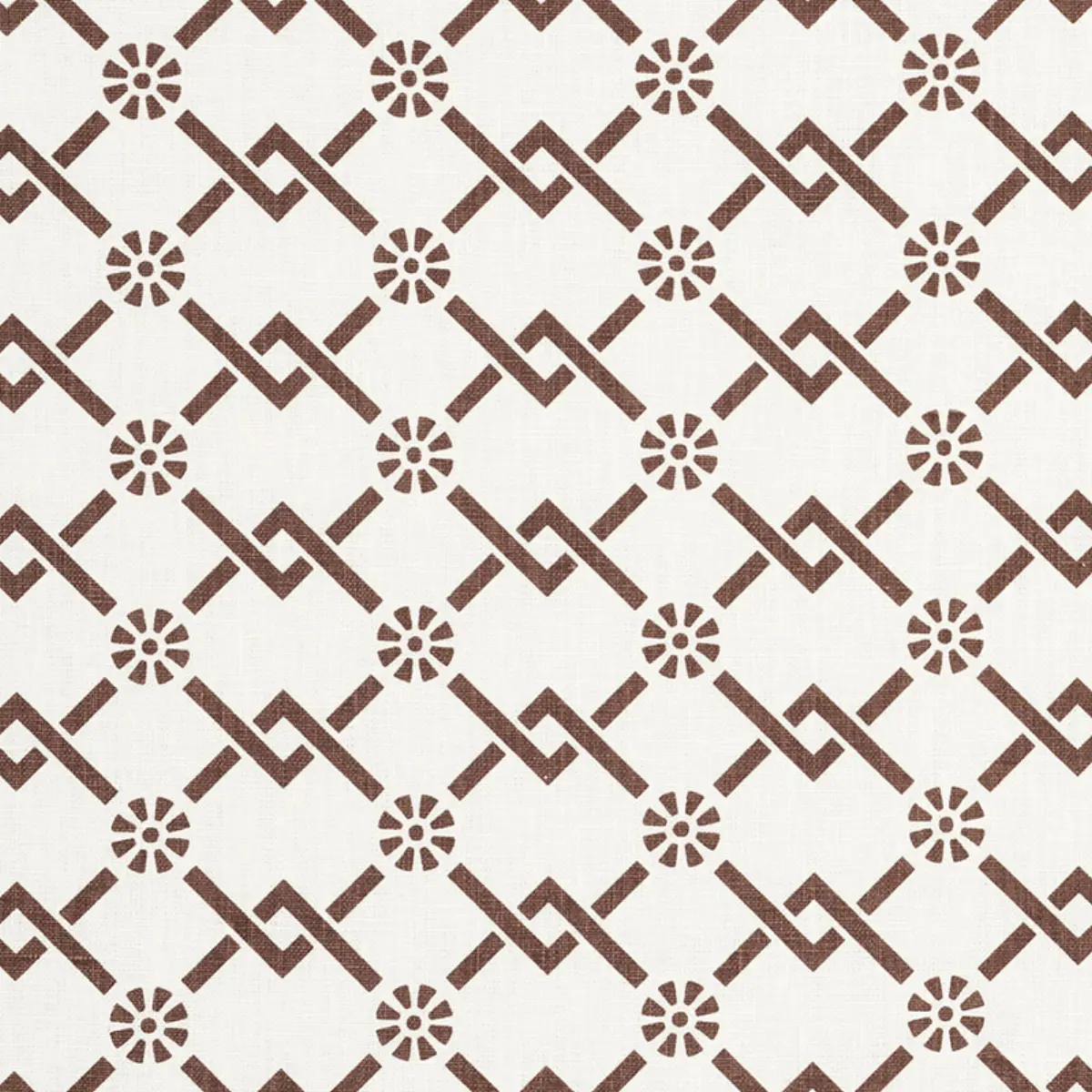 FRETWORK FLOWER_ CHESTNUT