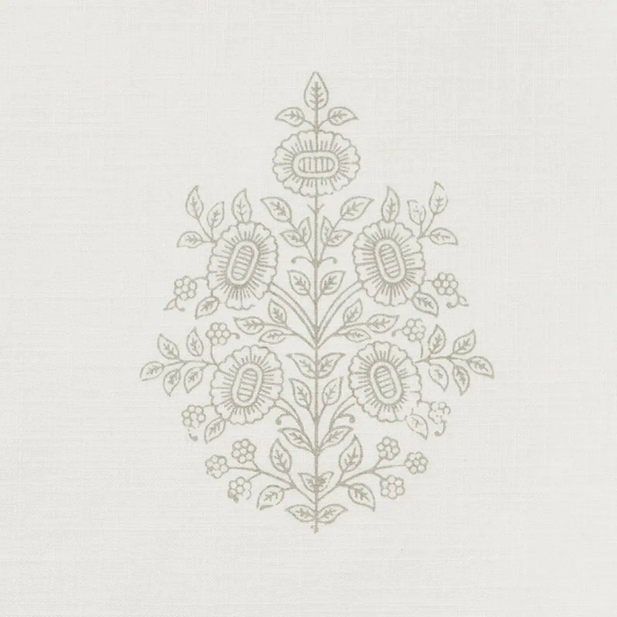 ASARA FLOWER SHEER_ GREY