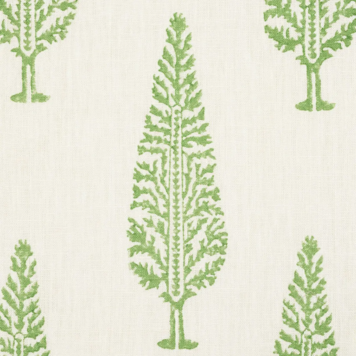 JUNIPER BLOCK PRINT_ GREEN
