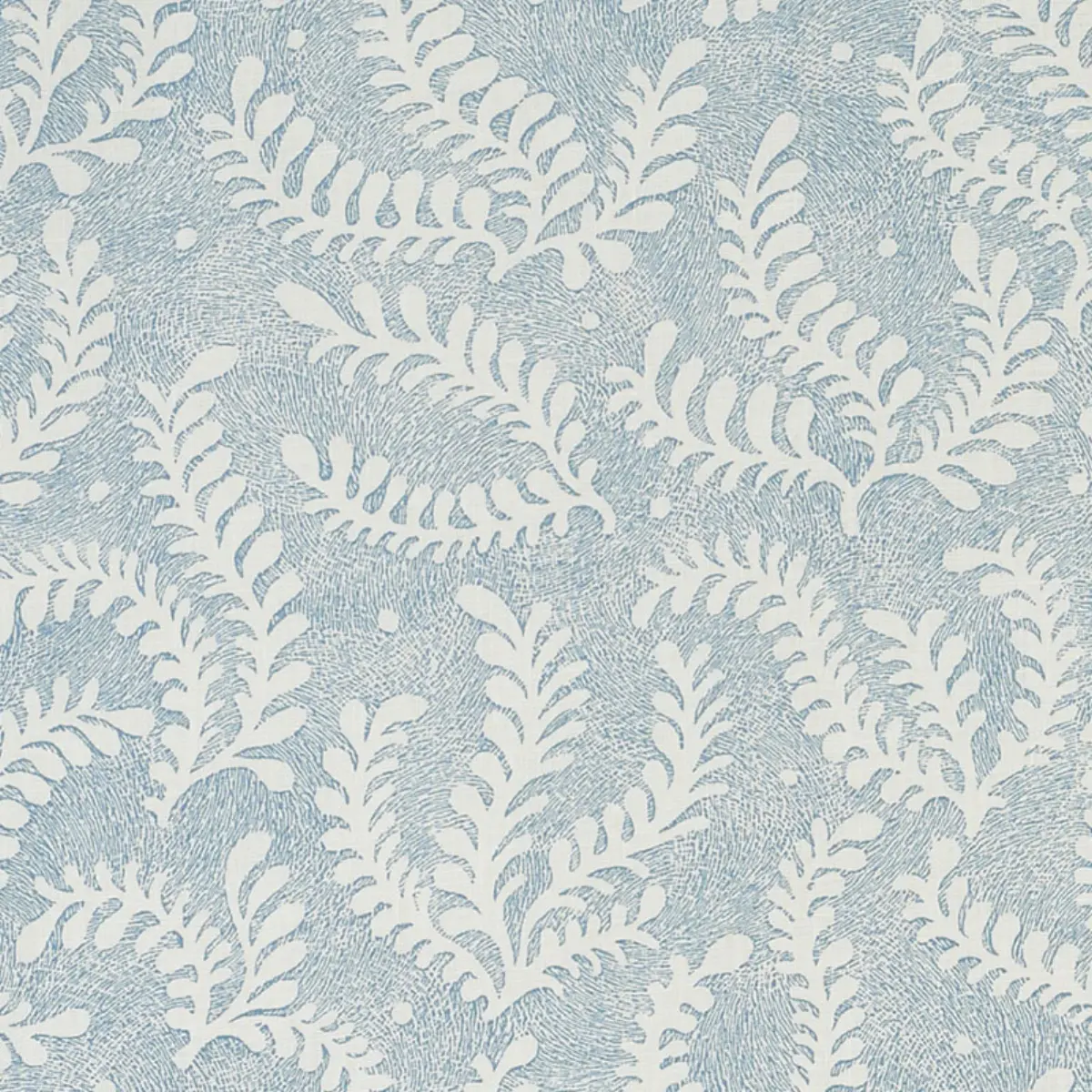 Etched Fern_ BLUE
