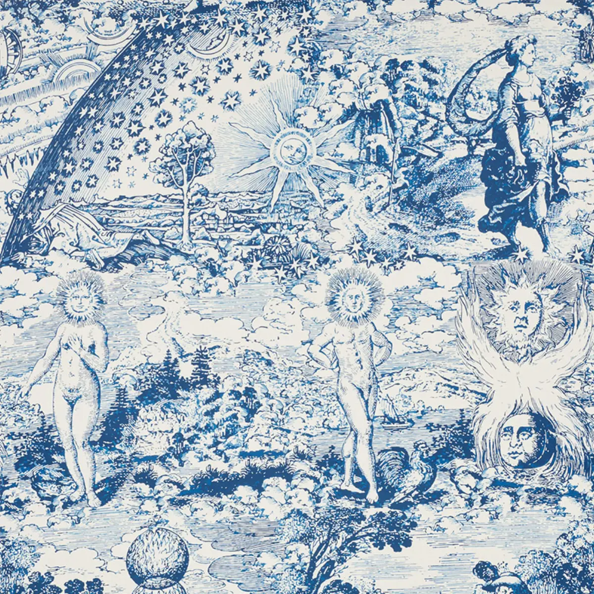MODERN TOILE_ INDIGO