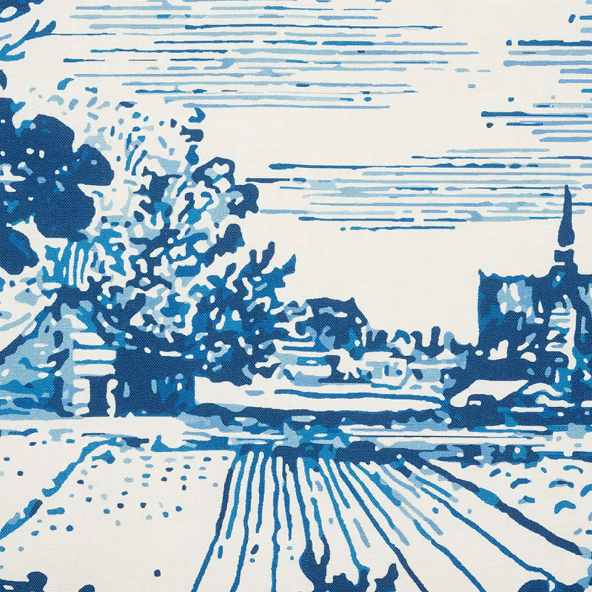 MODERN TOILE_ INDIGO