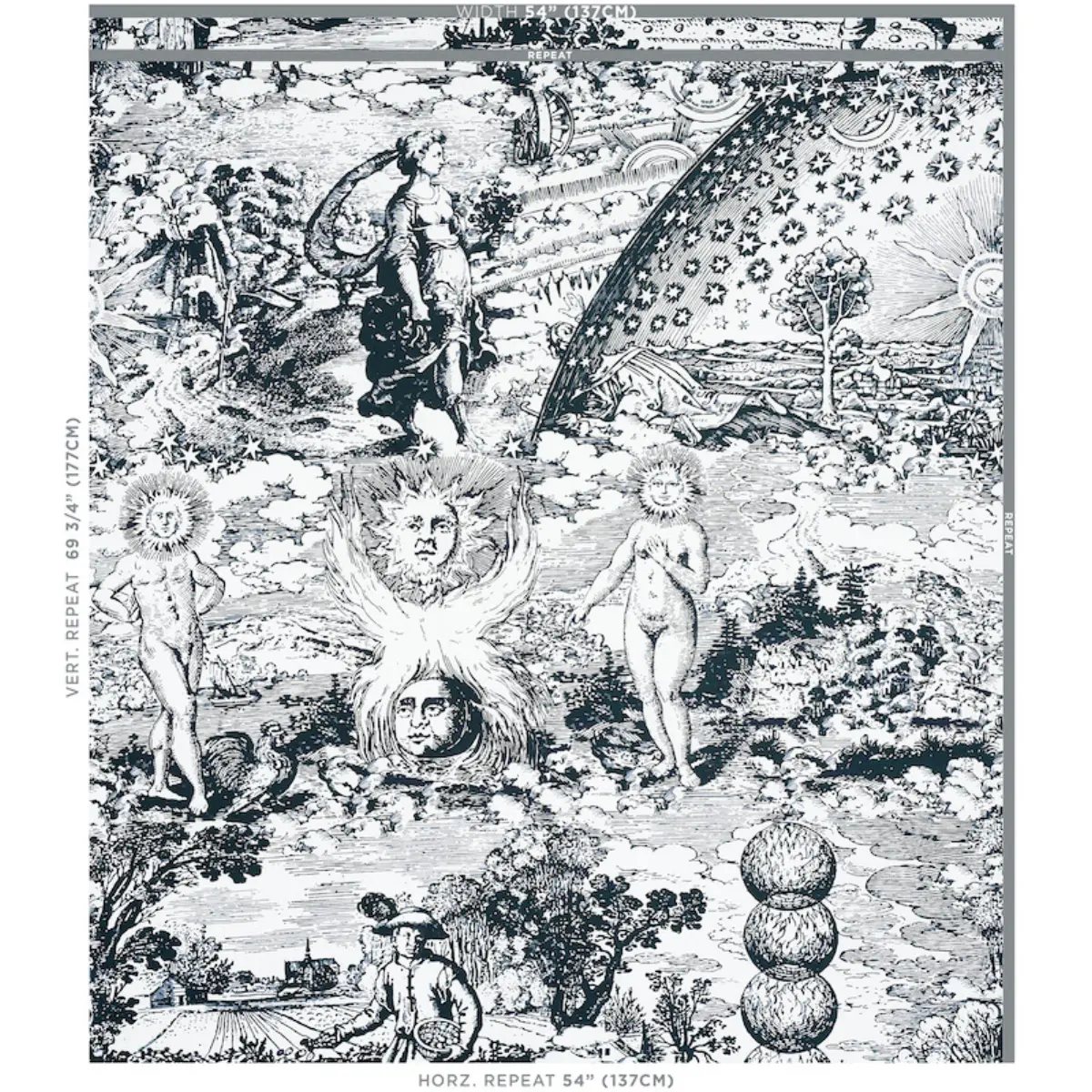 MODERN TOILE_ BLACK