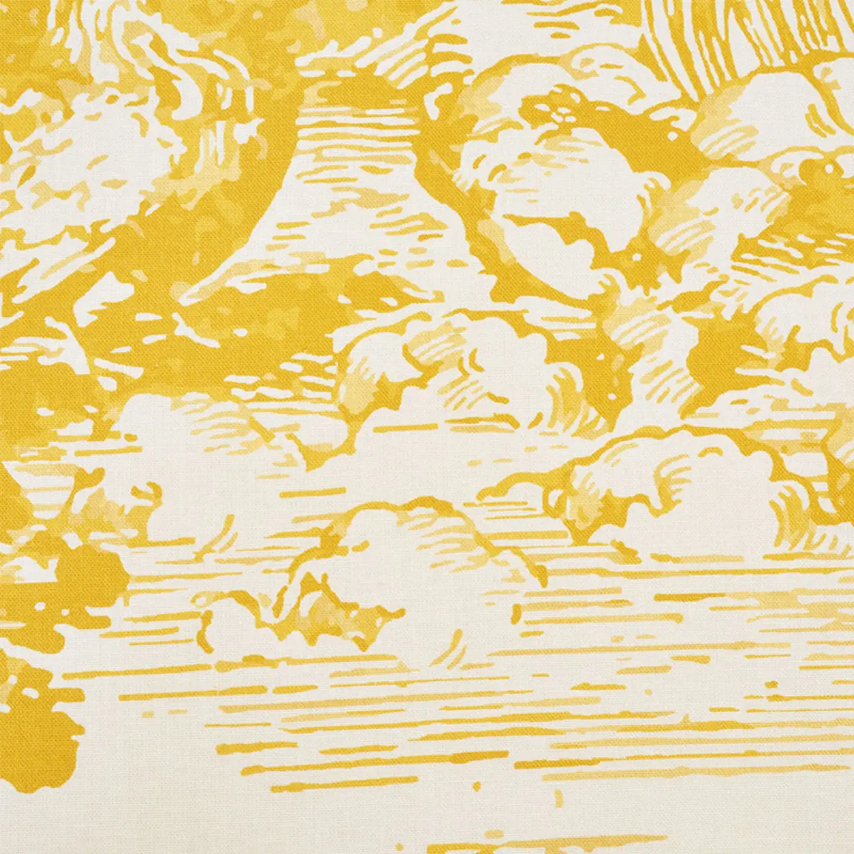 MODERN TOILE_ YELLOW