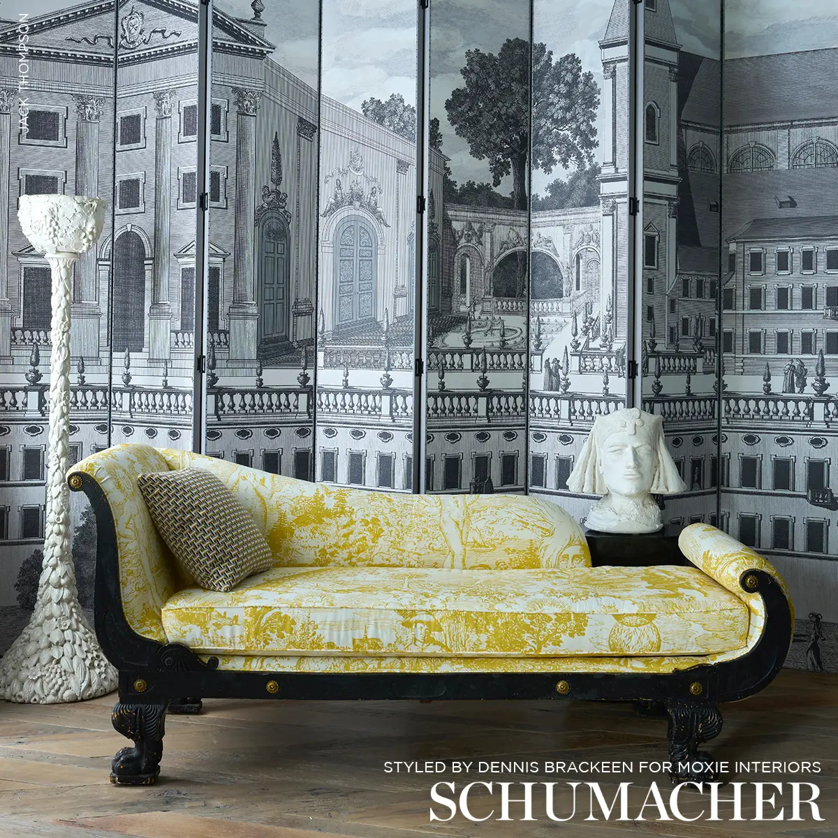 MODERN TOILE_ YELLOW