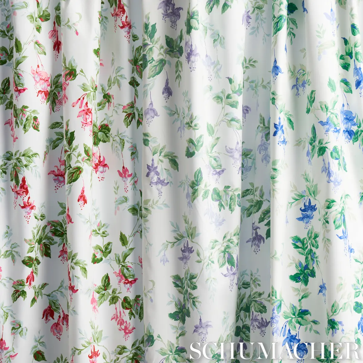GARDEN GATE CHINTZ_ MAGENTA
