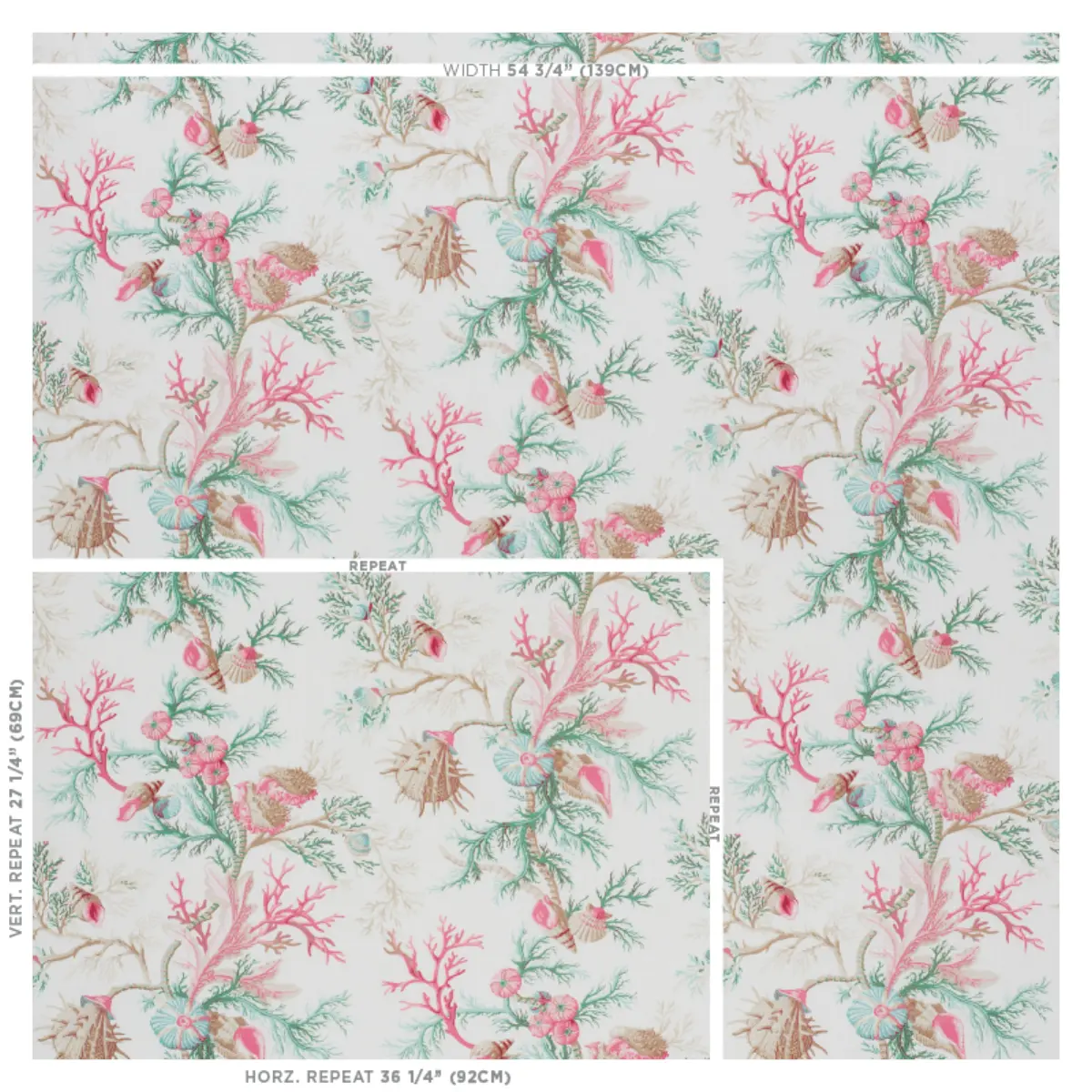 DEL TESORO_ PINK & AQUA