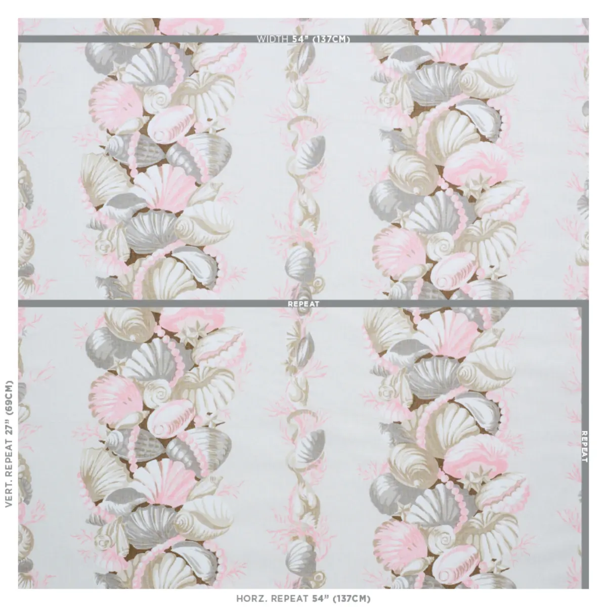 BEDOLINA CHINTZ_ PINK & NATURAL