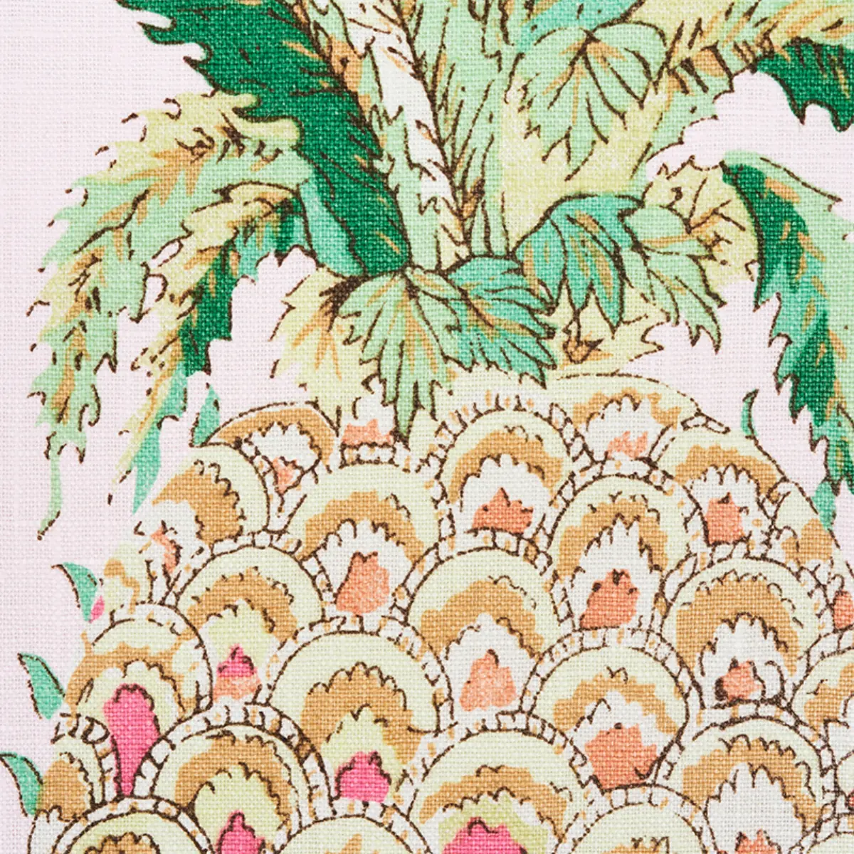 PINEAPPLES CHINTZ_ BLUSH
