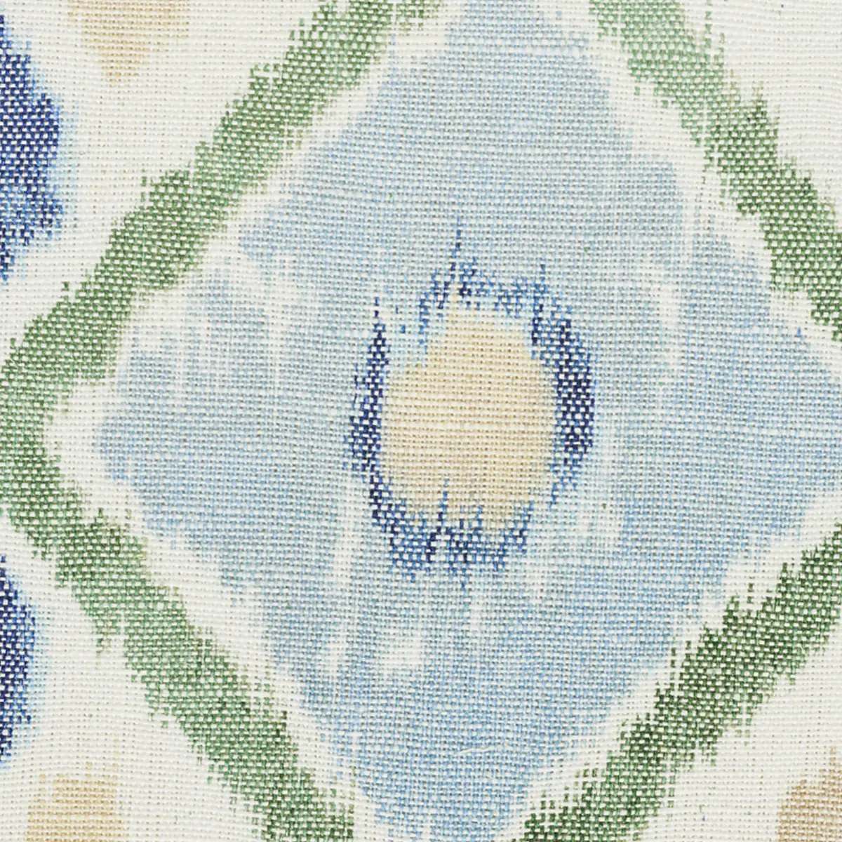 ELIZIA IKAT_ GREEN & BLUE