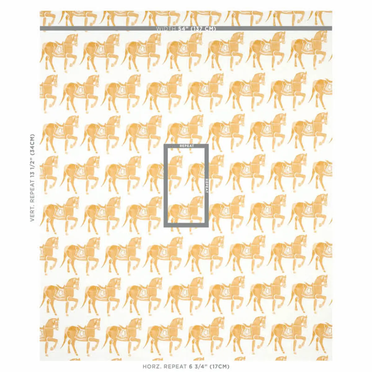 MARWARI HORSE_ MUSTARD
