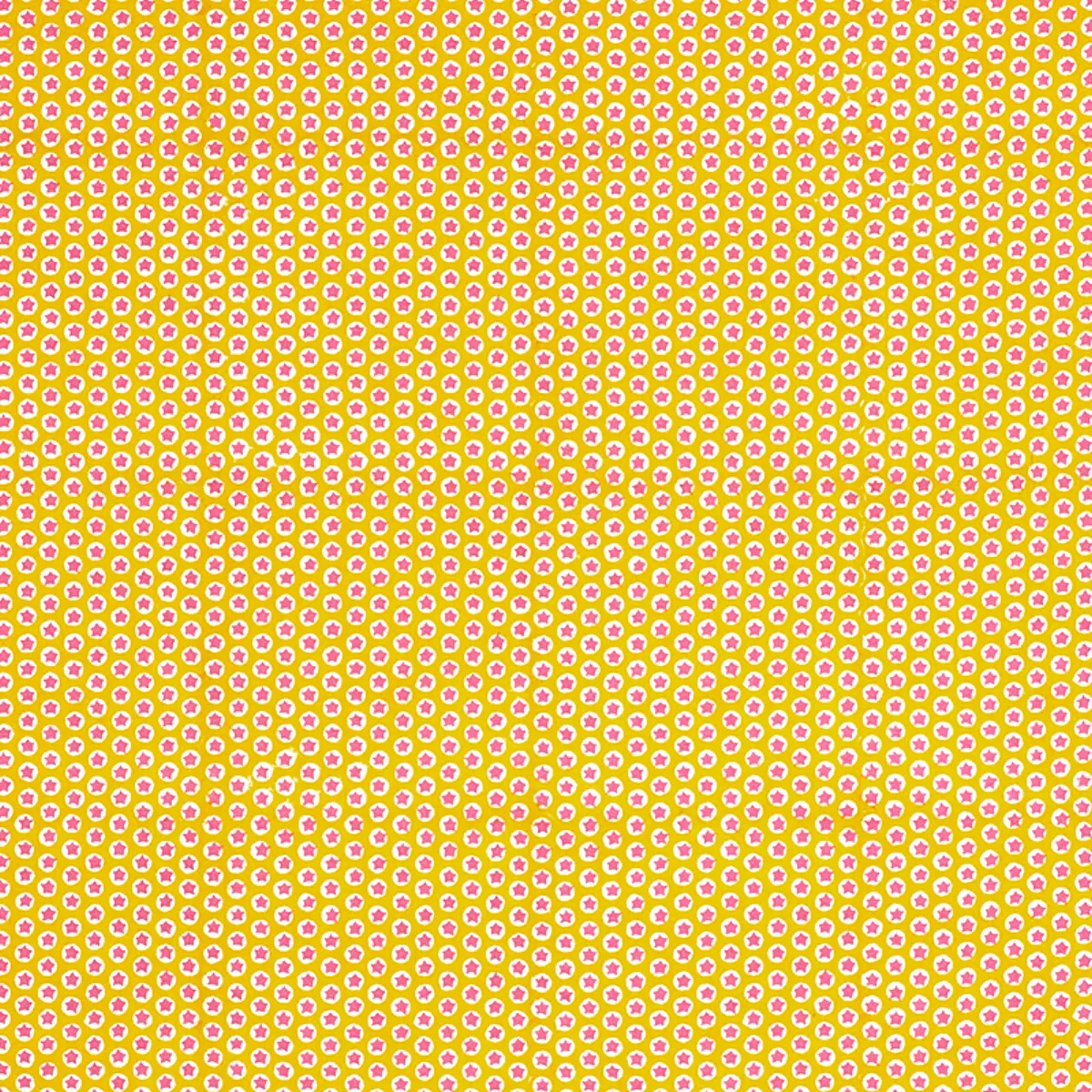 TUK TUK HAND BLOCK PRINT_ YELLOW