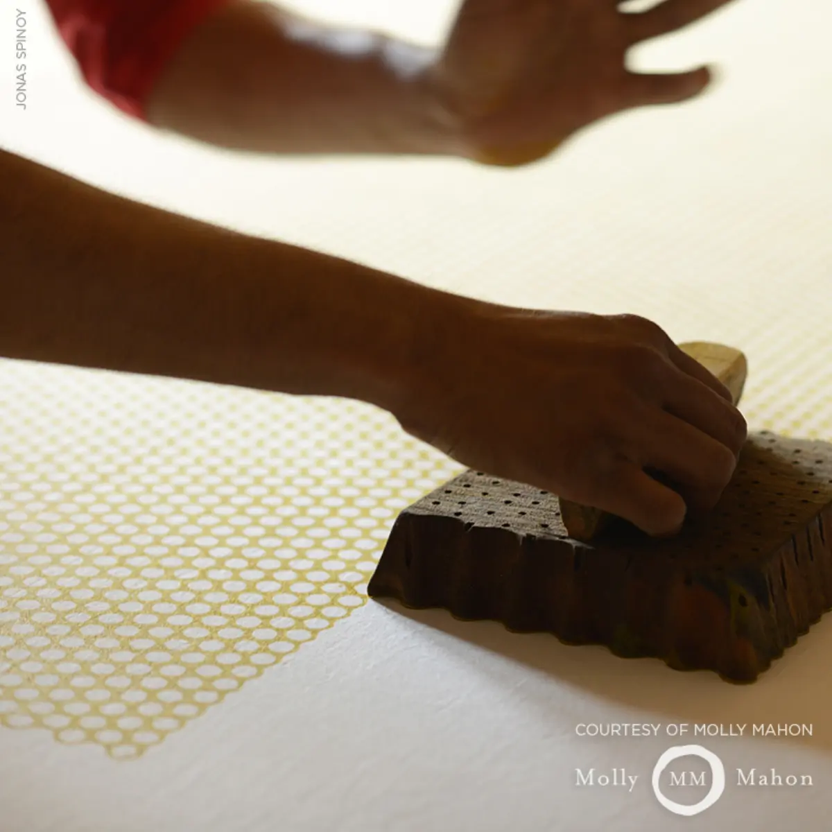 TUK TUK HAND BLOCK PRINT_ YELLOW