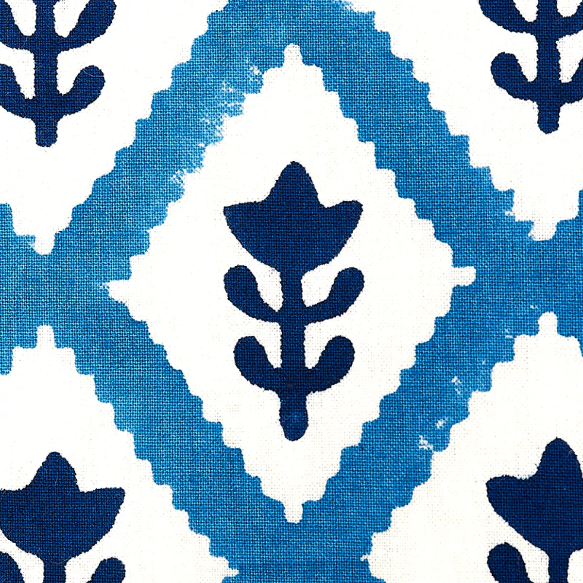 BUTI HAND BLOCK PRINT_ BLUE