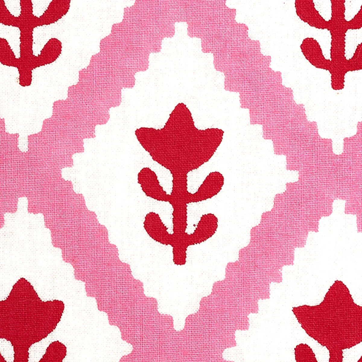 BUTI HAND BLOCK PRINT_ PINK