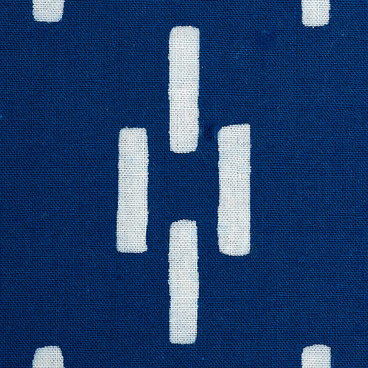 DASH HAND BLOCK PRINT_ INDIGO
