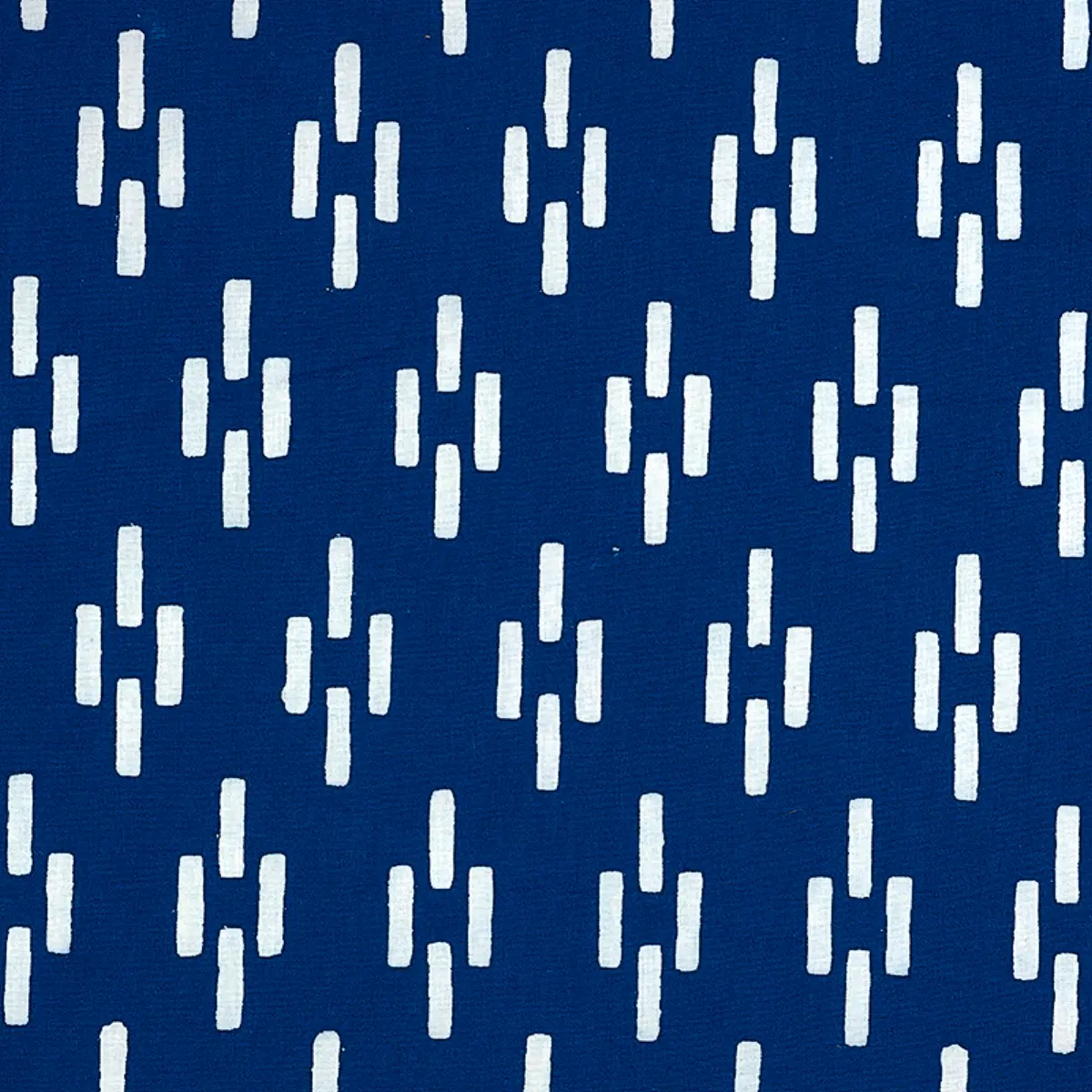 DASH HAND BLOCK PRINT_ INDIGO