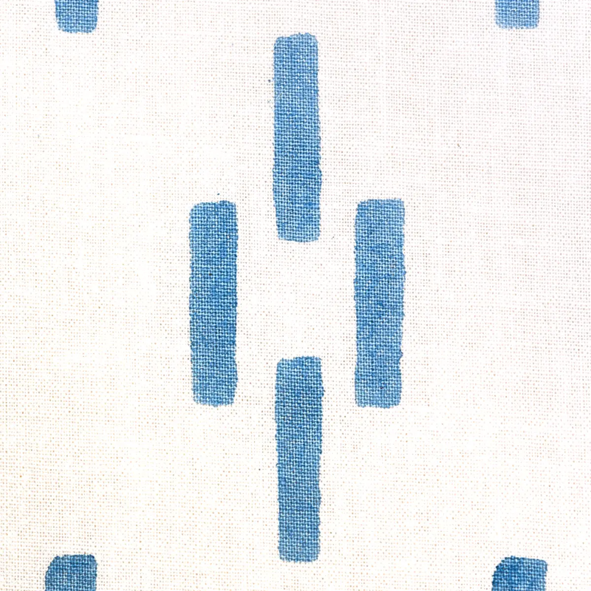 DASH HAND BLOCK PRINT_ BLUE