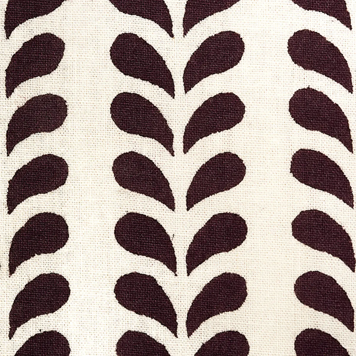 BINDI HAND BLOCK PRINT_ AUBERGINE