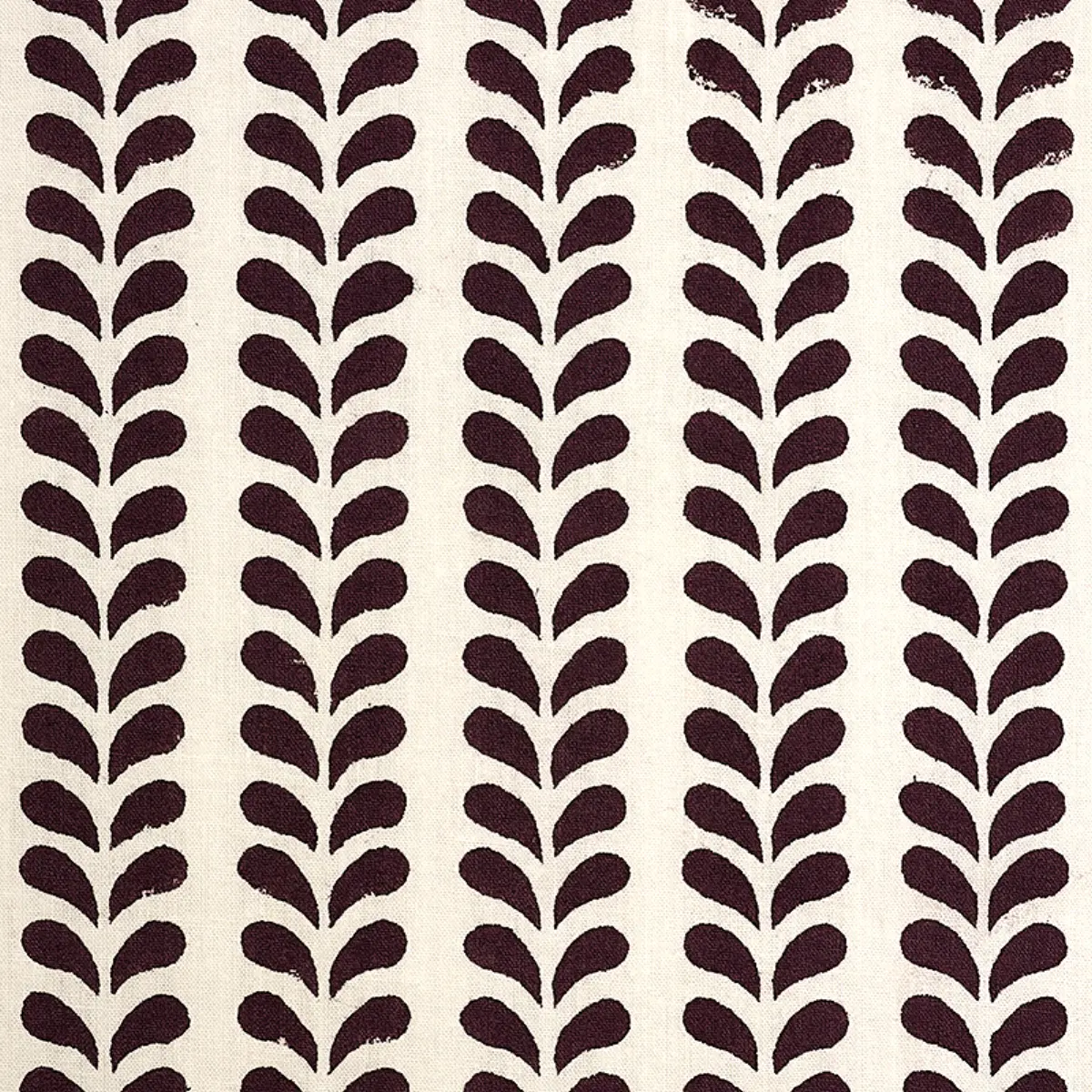BINDI HAND BLOCK PRINT_ AUBERGINE
