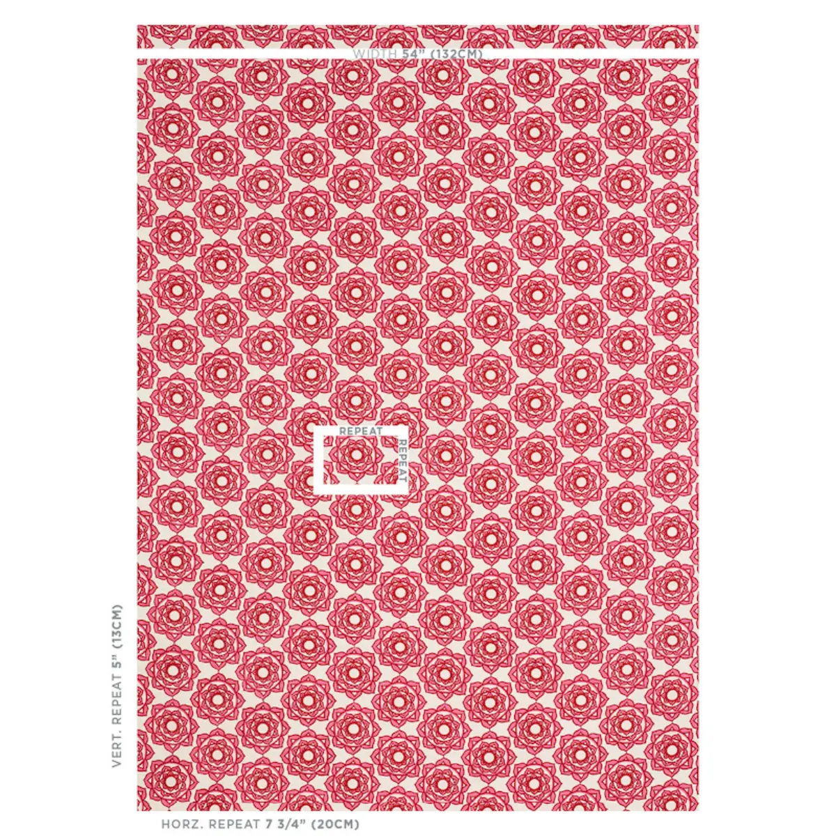 ROSE HAND BLOCK PRINT_ PINK