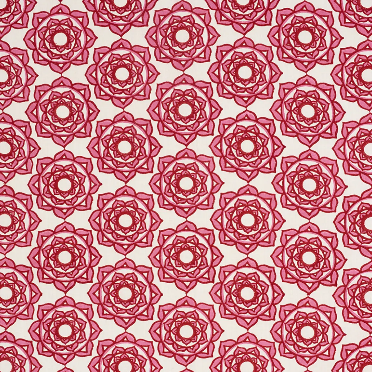 ROSE HAND BLOCK PRINT_ PINK