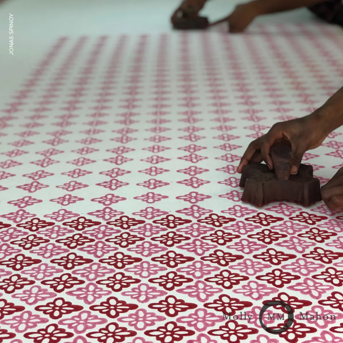 PATTEE HAND BLOCK PRINT_ PINK