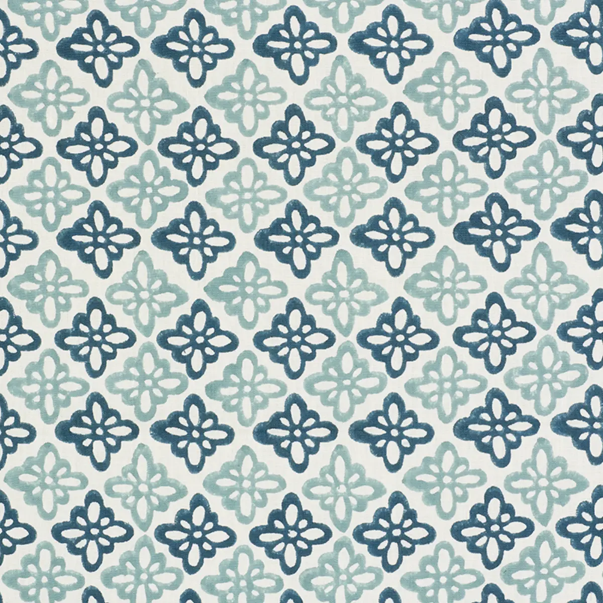 PATTEE HAND BLOCK PRINT_ BLUE