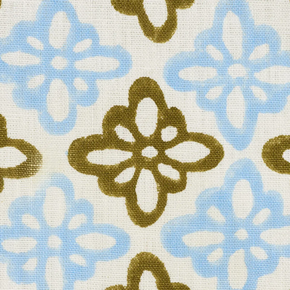 PATTEE HAND BLOCK PRINT_ KHAKI