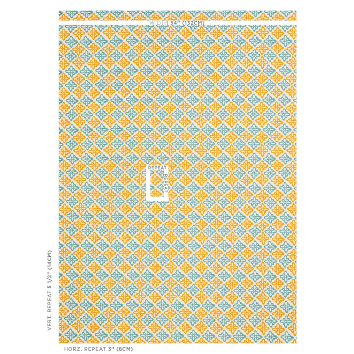 PATTEE HAND BLOCK PRINT_ TURMERIC