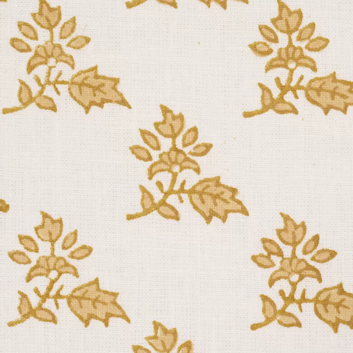 TORBAY HAND-BLOCK PRINT_ YELLOW