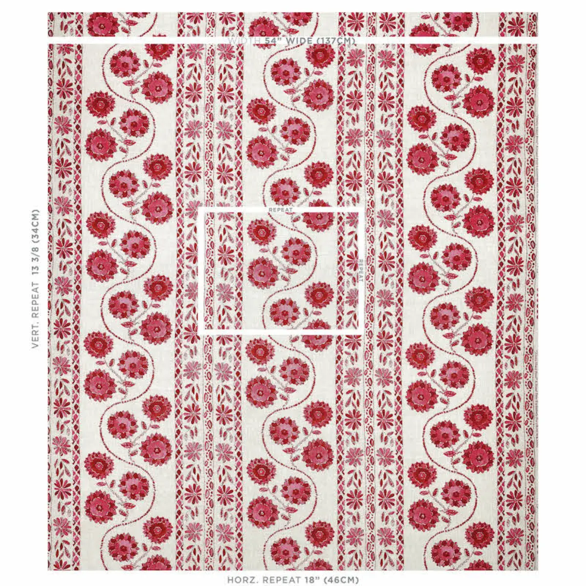 ZINNIA HANDMADE PRINT_ PINK
