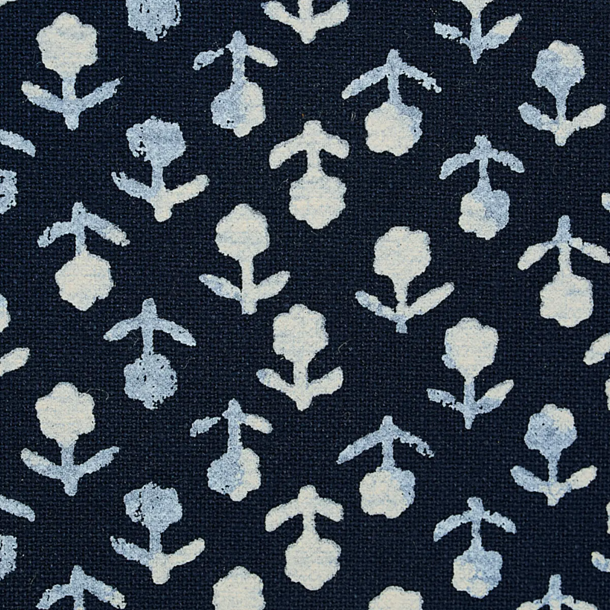 BEATRIZ HANDPRINT_ INDIGO