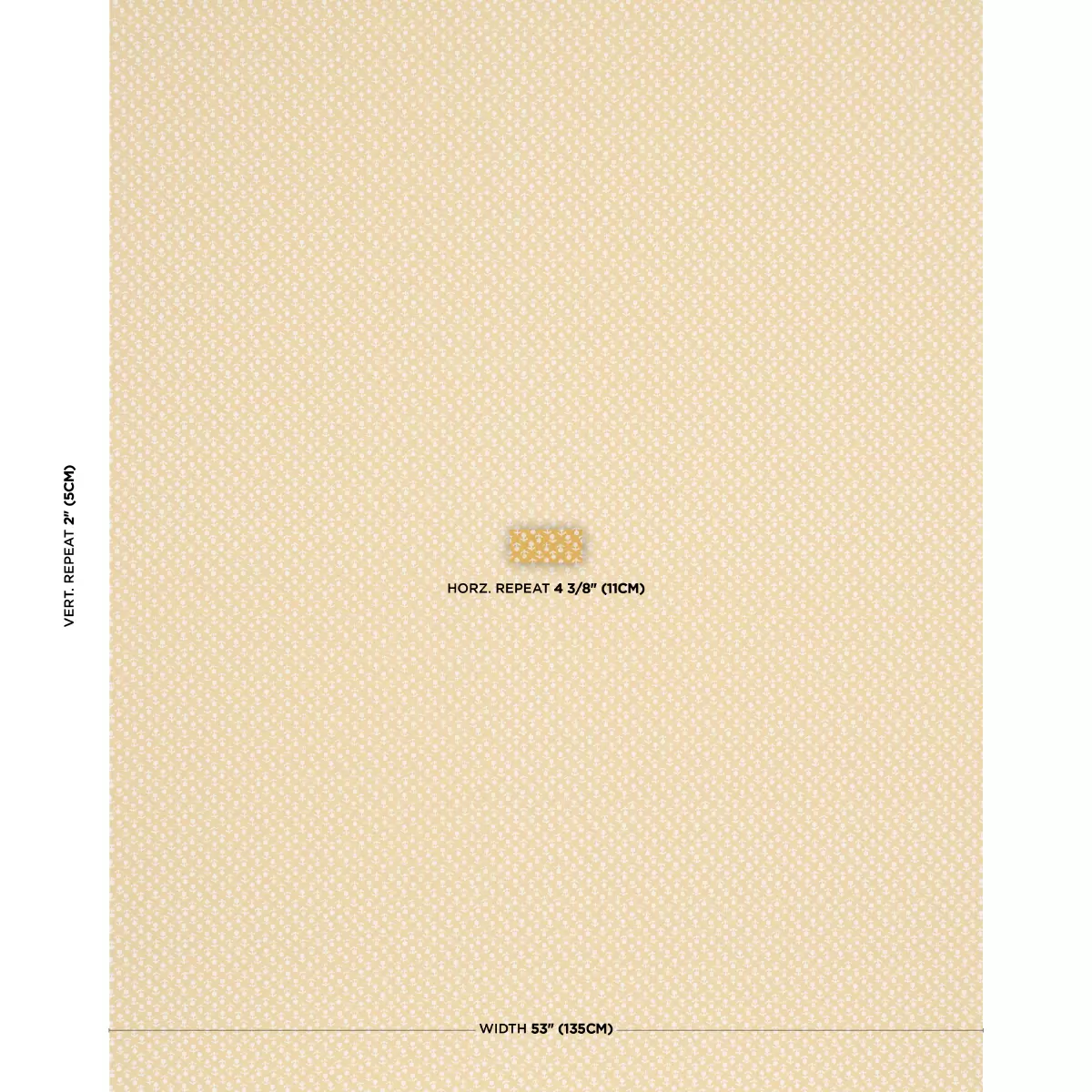 BEATRIZ HANDPRINT_ SAFFRON