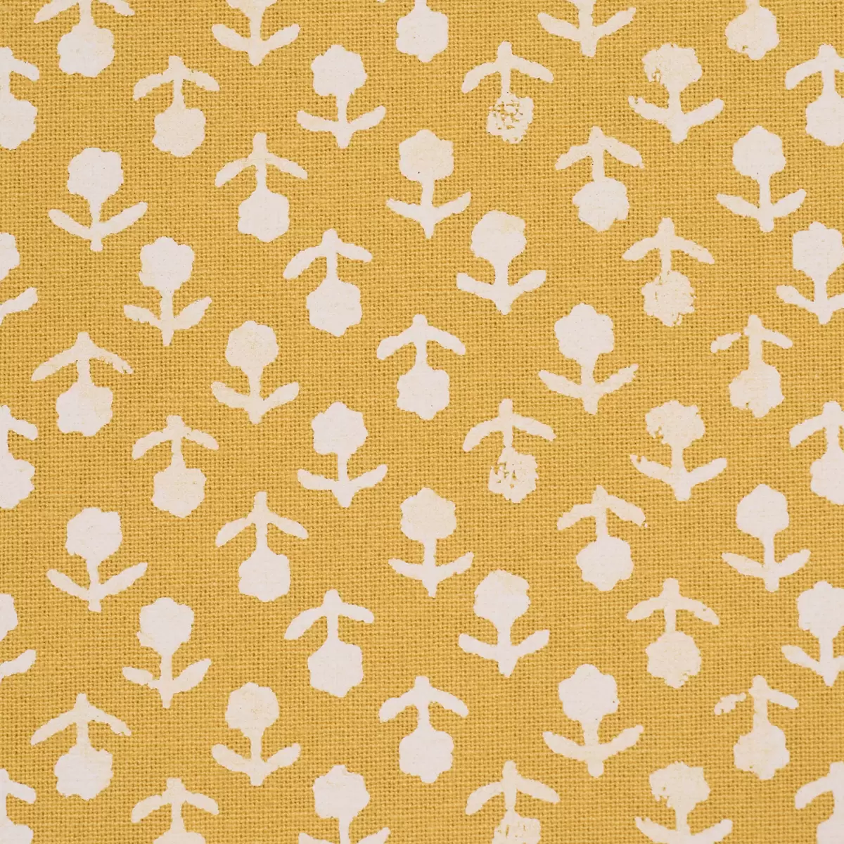 BEATRIZ HANDPRINT_ SAFFRON