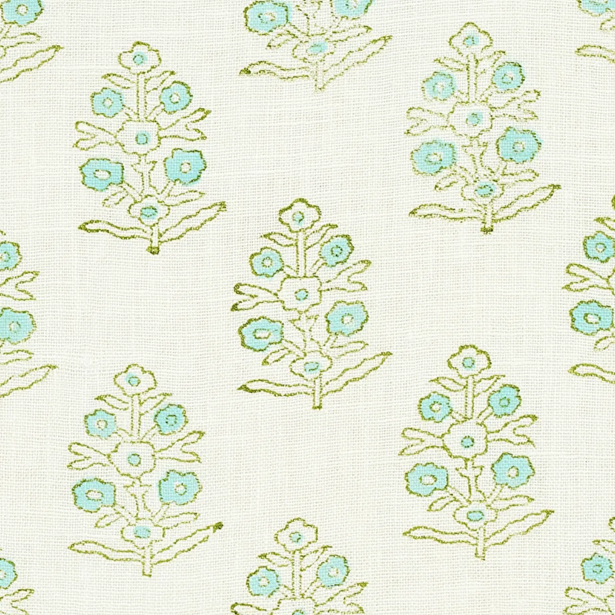 ADITI HAND-BLOCK PRINT_ GREEN