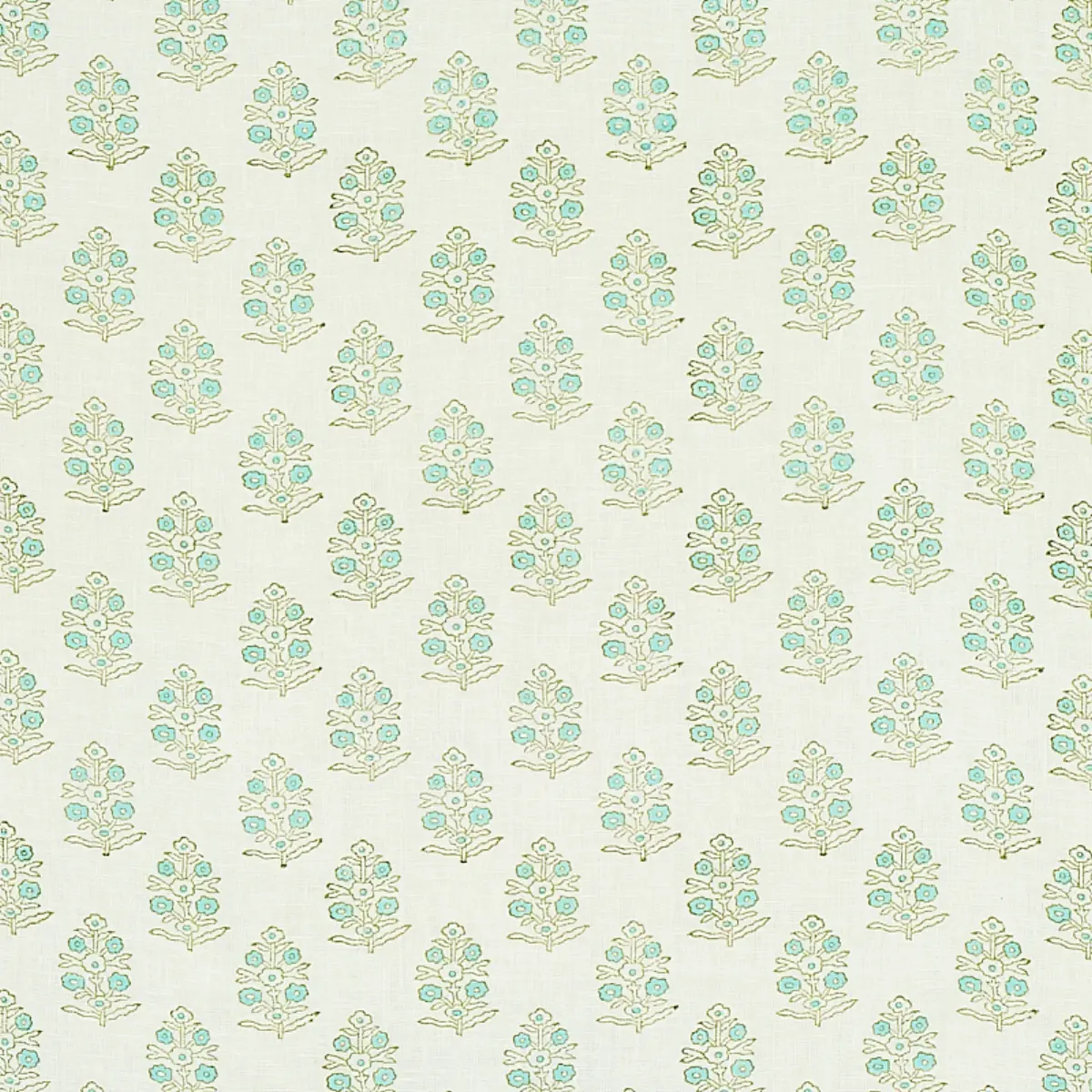 ADITI HAND-BLOCK PRINT_ GREEN