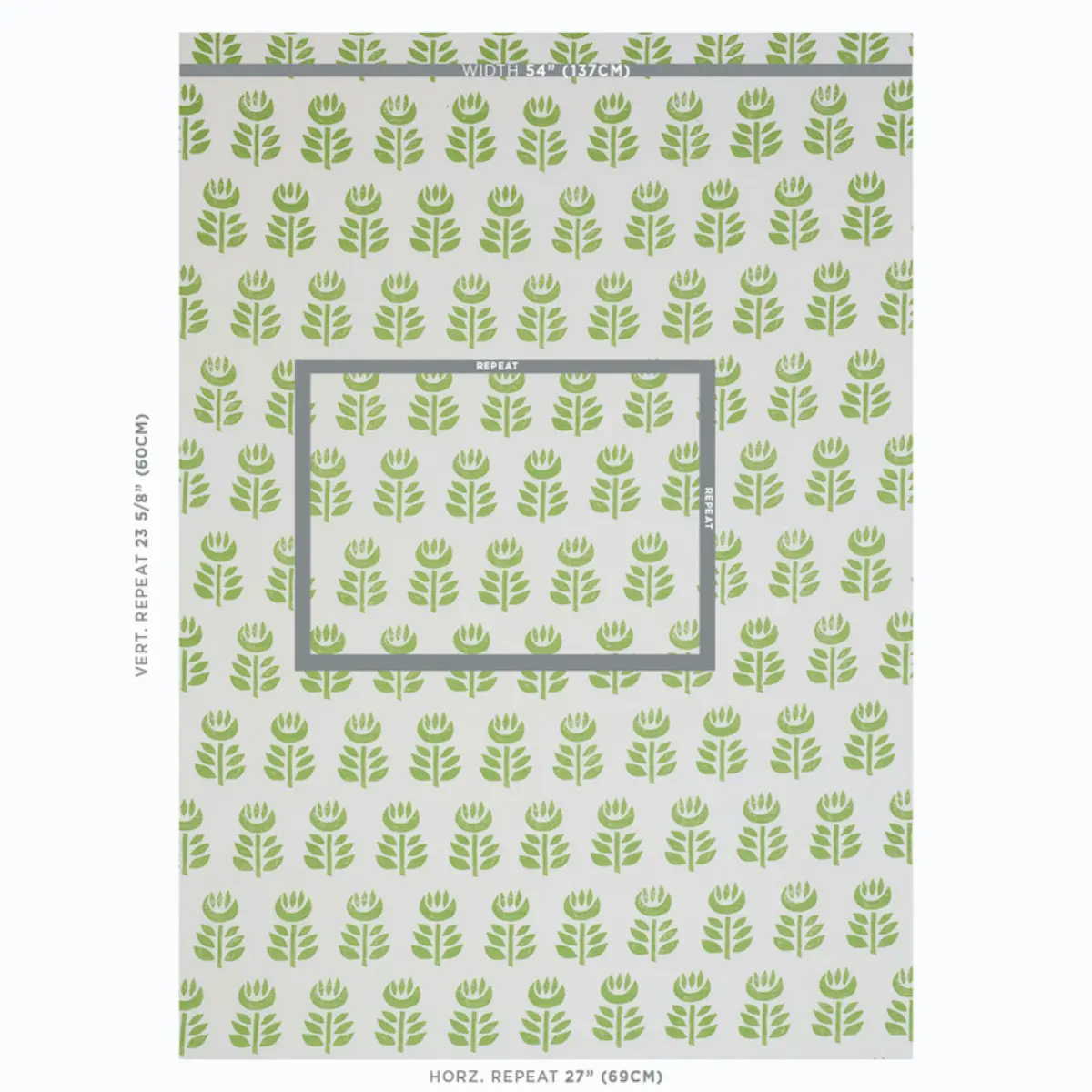 ROSENBORG HAND PRINT_ GREEN