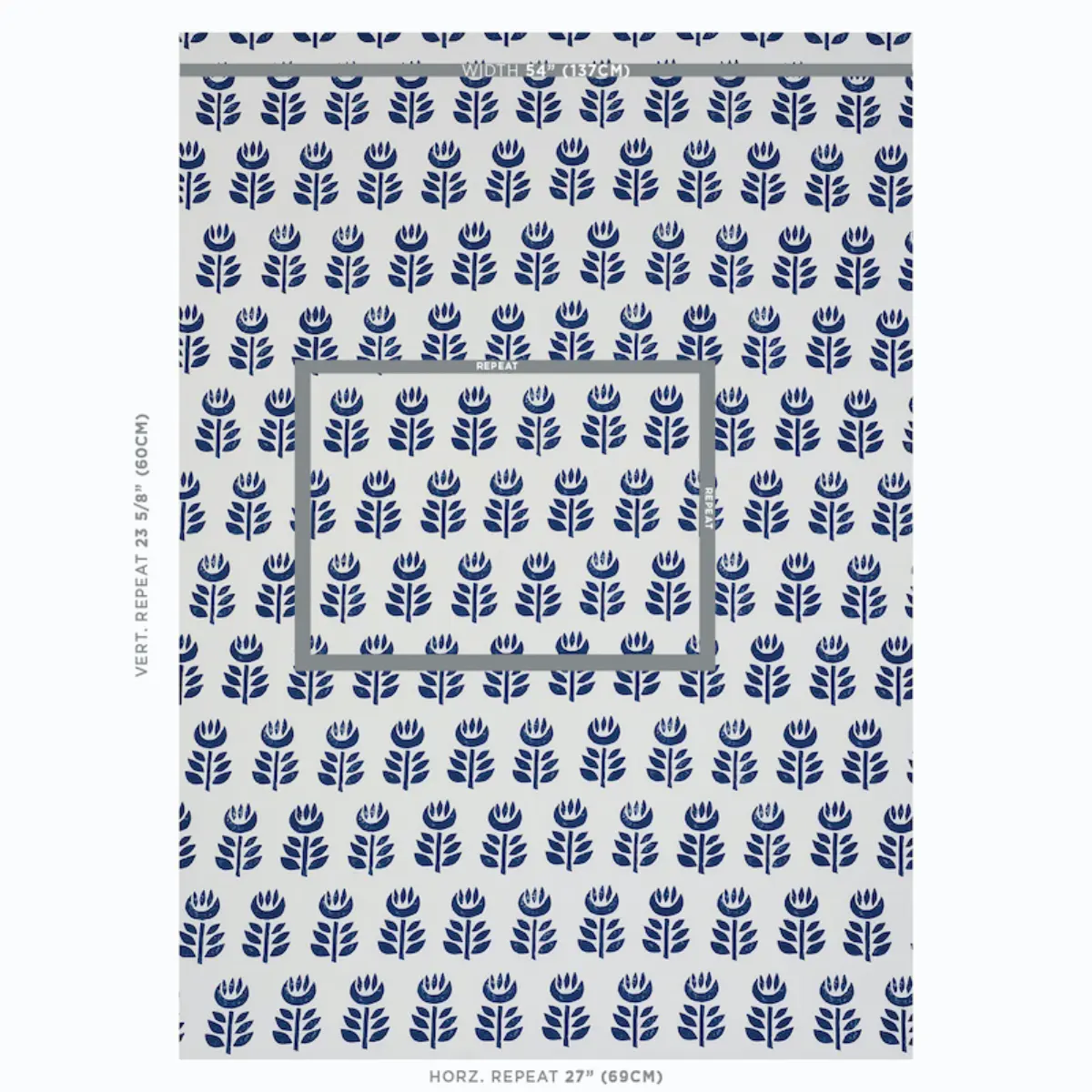 ROSENBORG HAND PRINT_ NAVY