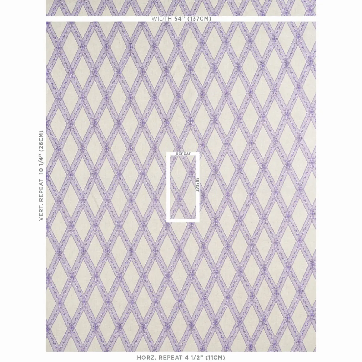 LES LOSANGES TOILE_ IRIS