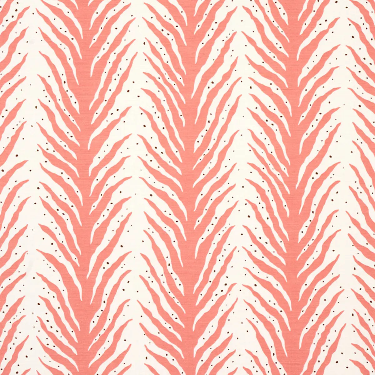 Creeping Fern Print_ CORAL