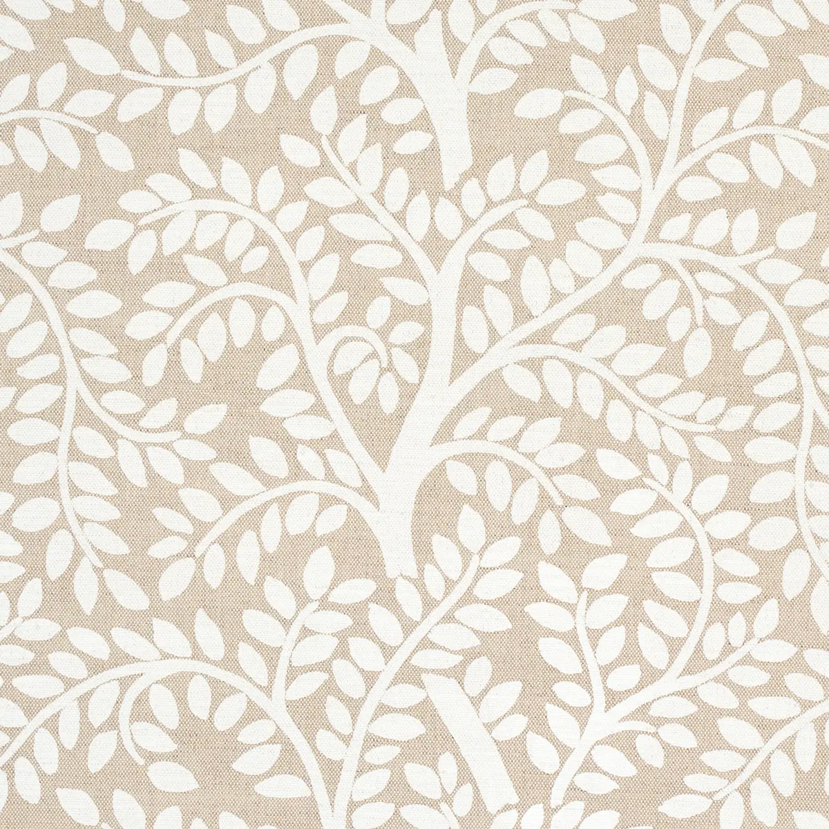 TEMPLE GARDEN II_ IVORY ON UNBLEACHED