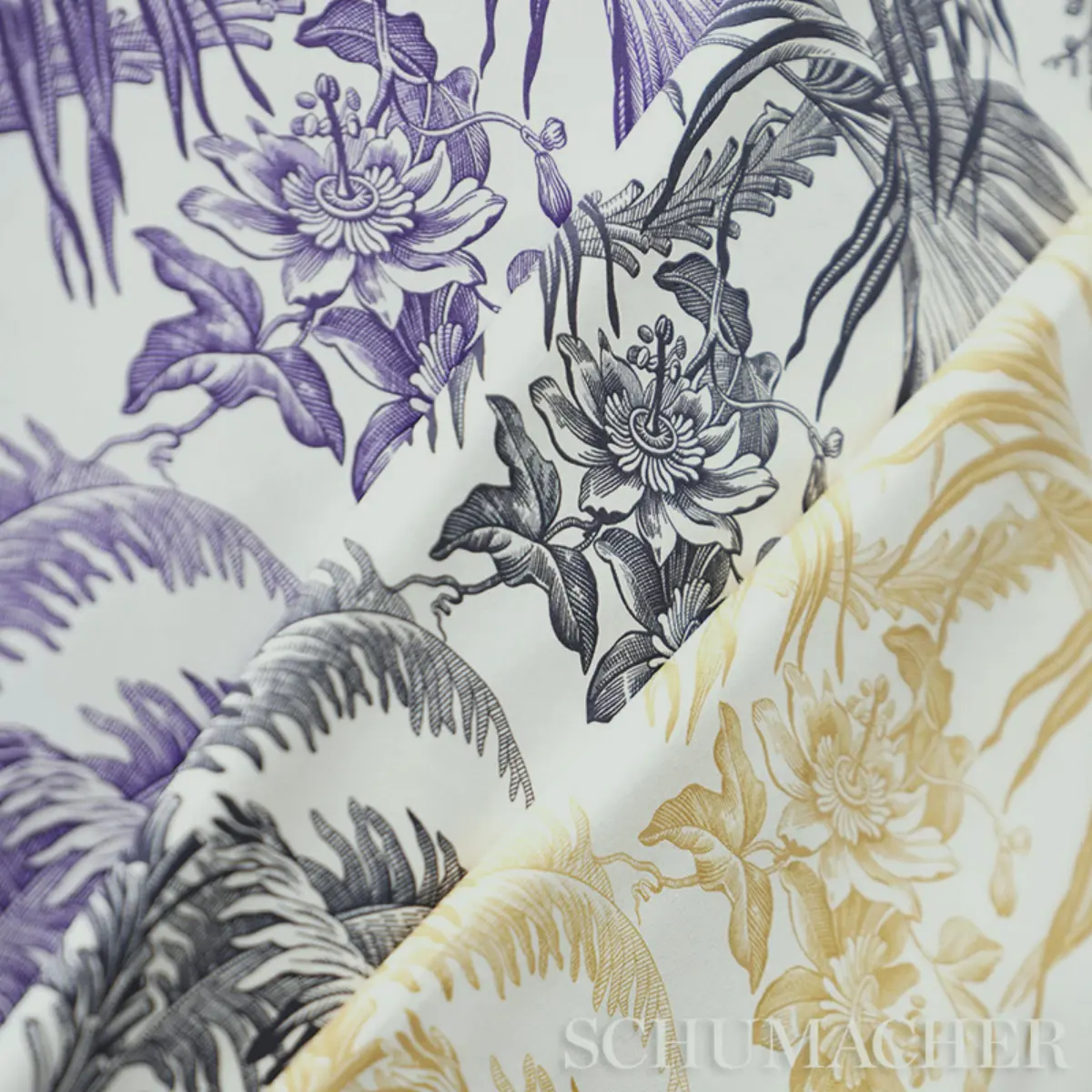 TOILE TROPIQUE_ GOLD