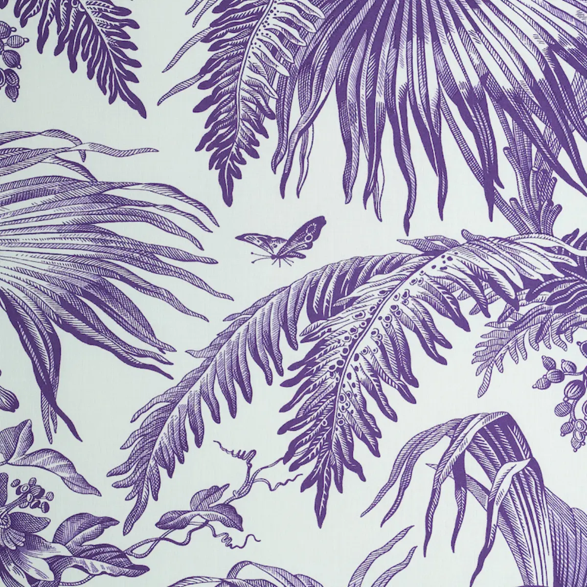 TOILE TROPIQUE_ PURPLE