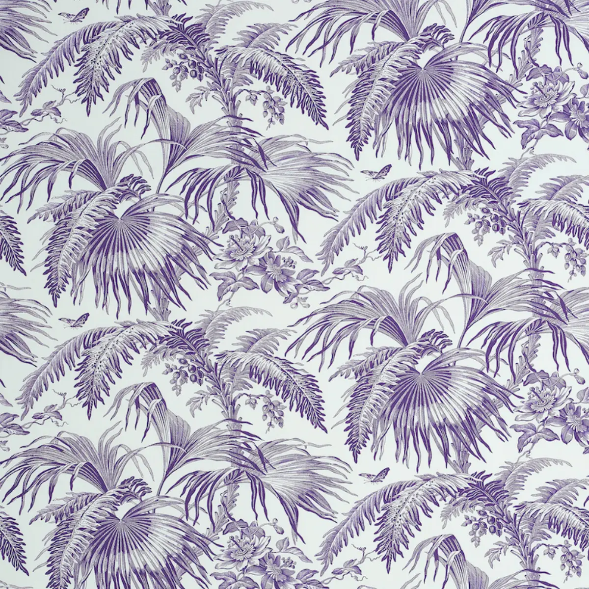 TOILE TROPIQUE_ PURPLE